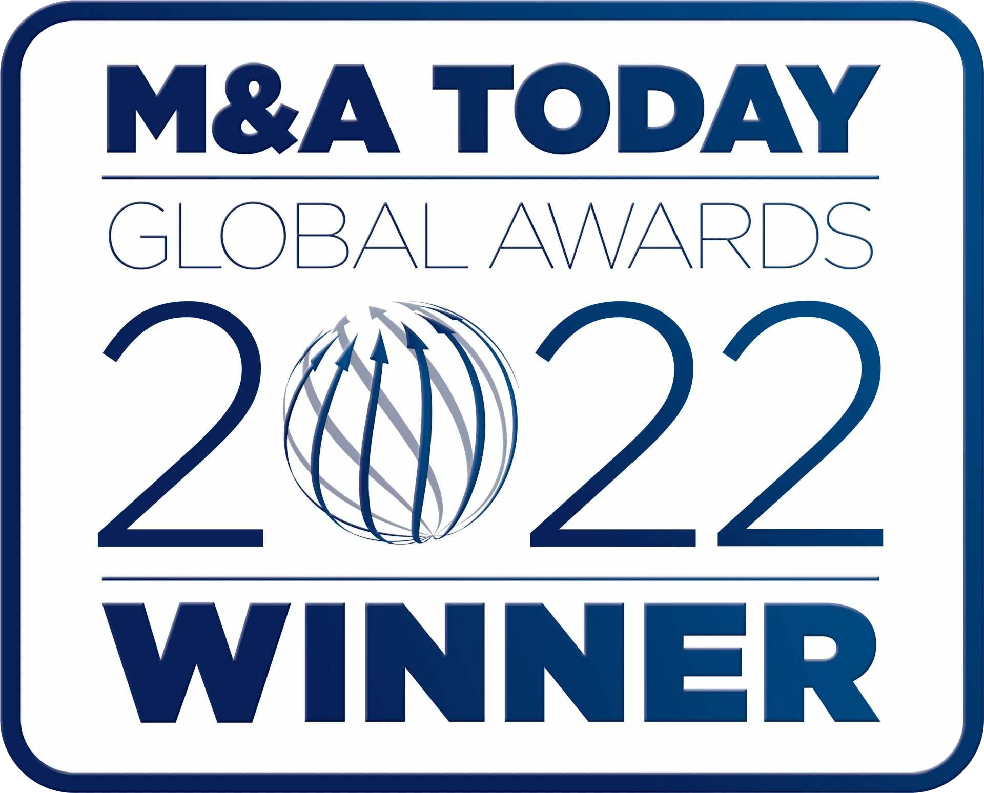 M&A Today Global Awards 2022 Winner